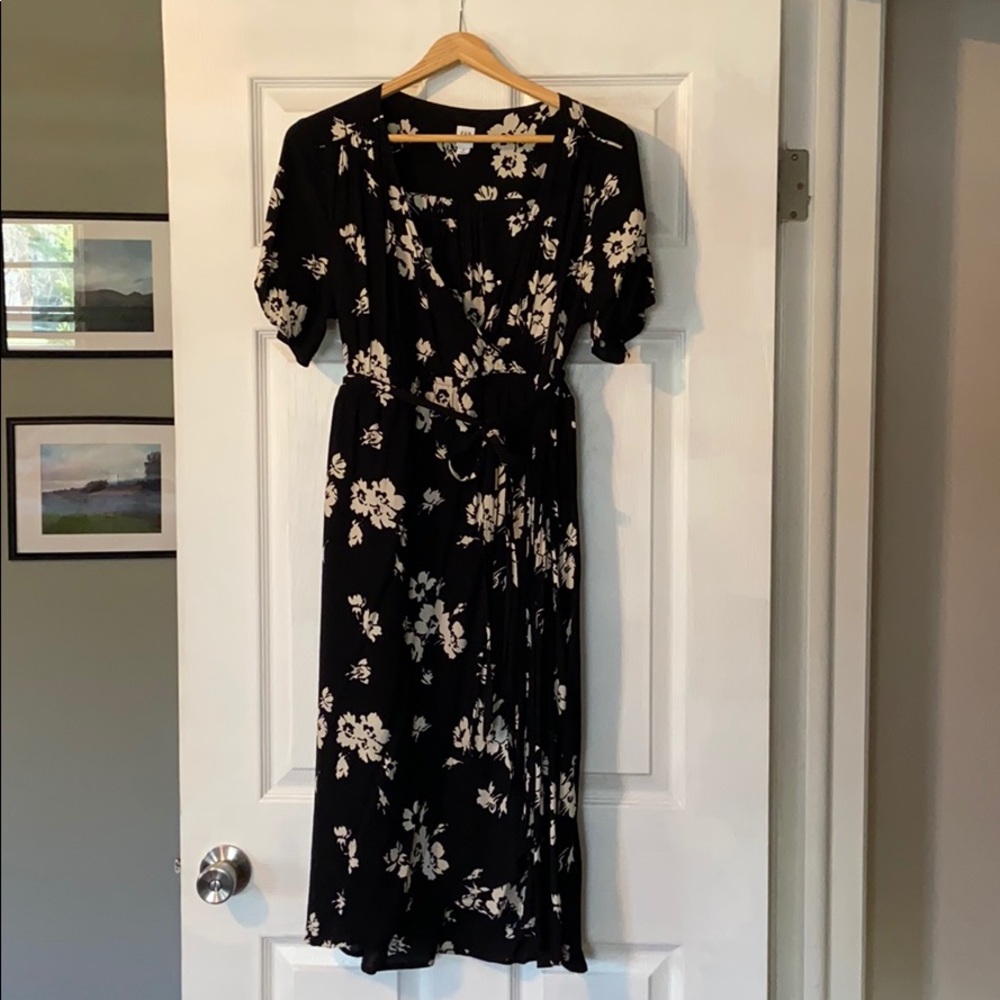 Floral Print Maternity Dress